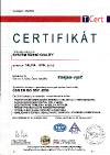 náhled certifikátu